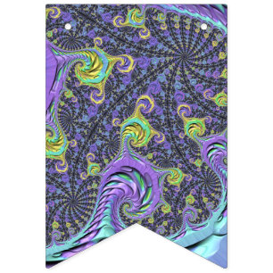 Banderines Fractal divertida