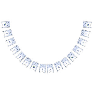 Banderines Fresa azul dulce bebé niño