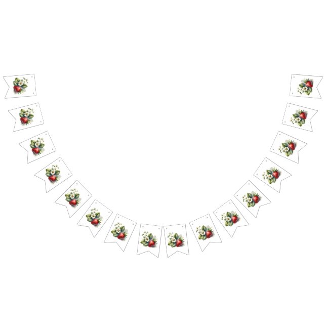 Banderines Fresa dulce y flor (Todo)