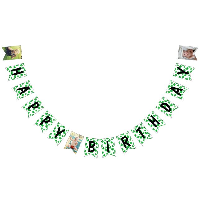 Banderines Frog Happy Birthday (Todo)