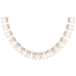 Banderines Futura Sra Bunting Banner Flags Sweet Blooms