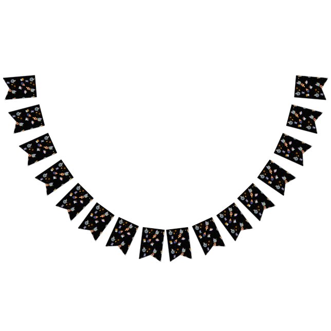 Banderines Gatito espacial en la galaxia (Todo)