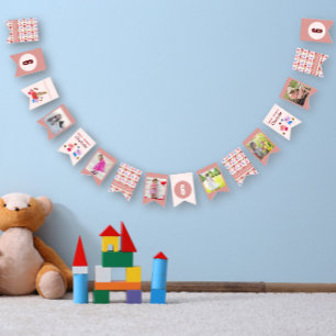 Banderines Gato Lindo & Regalos Cumpleaños Foto Personalizada
