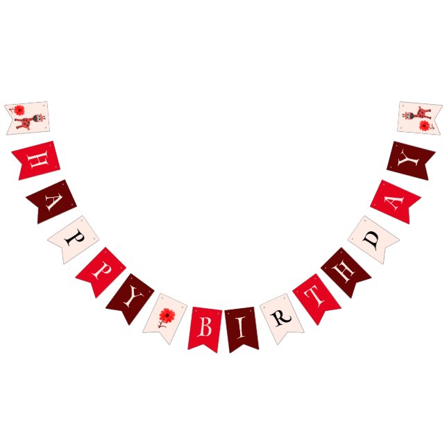 Banderines Girafa roja (Todo)
