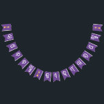 Banderines Giraffe Birthday<br><div class="desc">El diseño de la fiesta de cumpleaños de la jirafa es ideal para una fiesta temática de zoo o safari. ¡La tierna jirafa está usando un gorra fiesta y rodeada de corazones coloridos!</div>