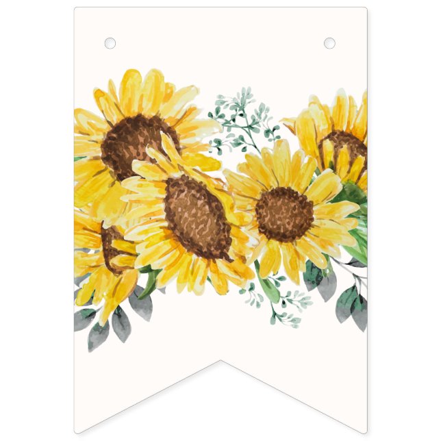 Banderines girasol, BANNER DE BUNNING floral (Decimosexta bandera)