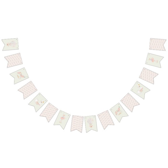 Banderines Girl Princess Fairytale Ballerina Sage Cream Party (Todo)