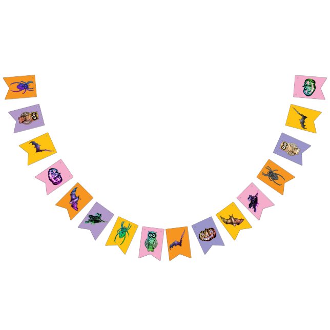 Banderines Girlande für Halloween (Todo)