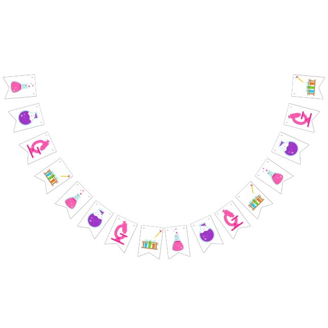 Banderines Girly Science Fiesta (Todo)