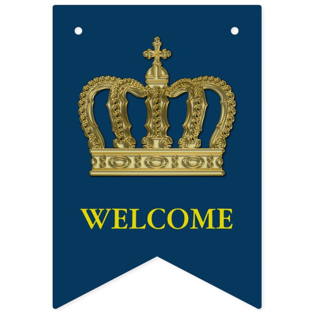 Banderines Golden Royal Crown II + tu trasero. e ideas (Primera bandera)