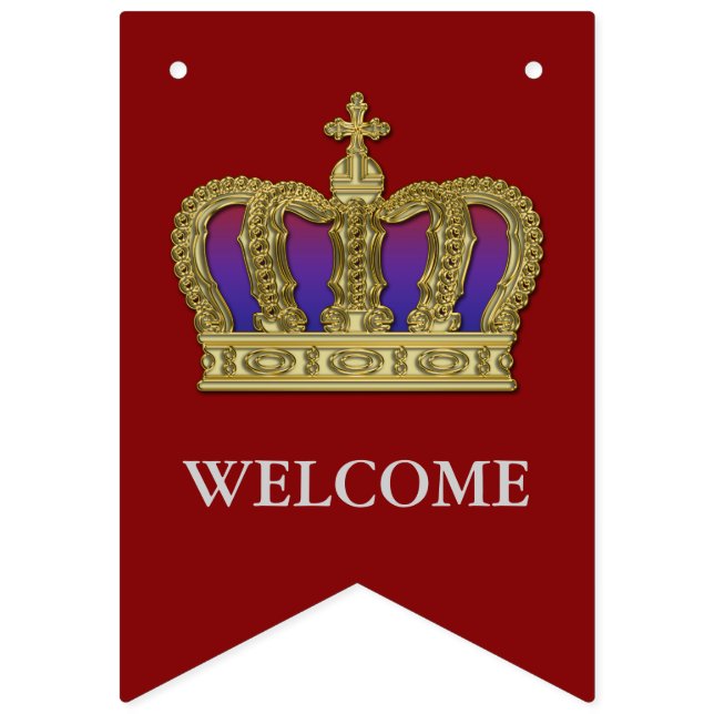 Banderines Golden Royal Crown IV + tu trasero. e ideas (Primera bandera)