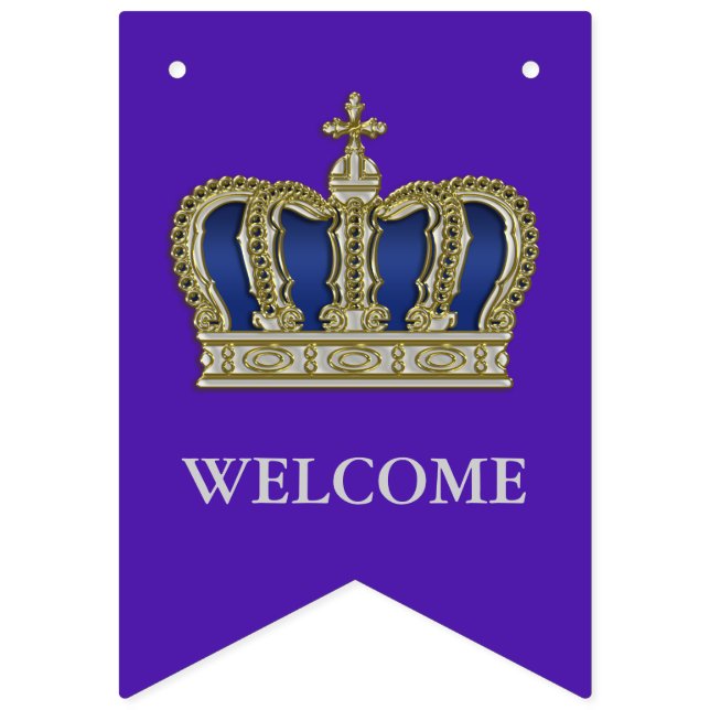 Banderines Golden Royal Crown V + tu trasero. e ideas (Primera bandera)