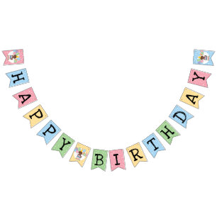Banderines Goldendoodle Happy Birthday Fiesta Bungalags