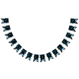 Banderines Golpe del bigote - pequeño empavesado del hombre -