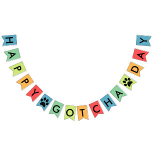 Banderines Gotcha día feliz