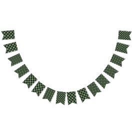 Banderines Gradiente negro verde oliva moderno controlado