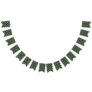 Banderines Gradiente negro verde oliva moderno controlado
