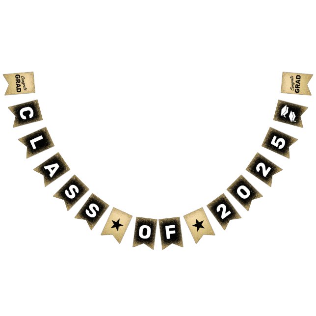 Banderines Grado de felicitaciones de 2025 (Todo)