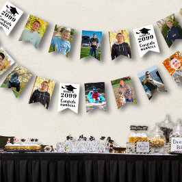 Banderines Graduación 12 Fotos Clase Año Congratos Nombre