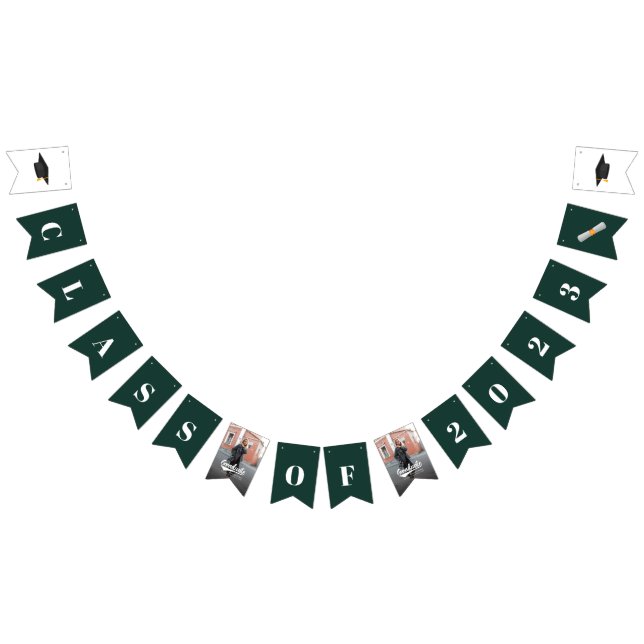 Banderines Graduación 2025 Fotos Fiesta de posgrado moderno (Todo)