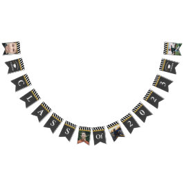 Banderines Graduación de fotografía de niños de clase negra y