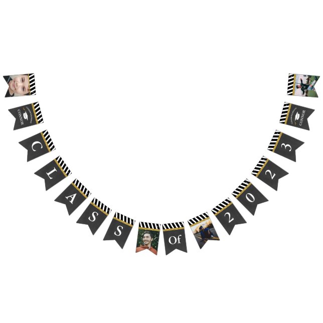 Banderines Graduación de fotografía de niños de clase negra y (Todo)