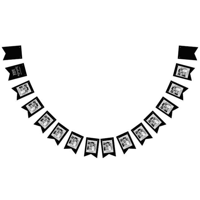 Banderines Graduación personalizado Bunting Chilhood Photos (Todo)