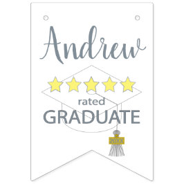 Banderines Graduado De 5 Estrellas