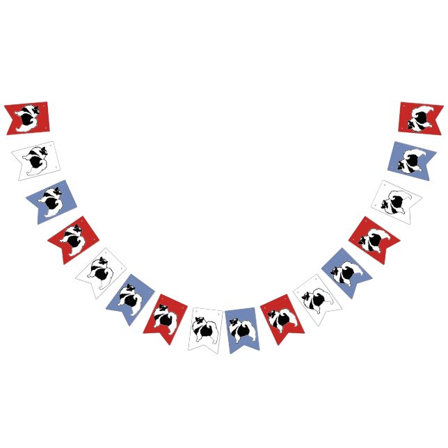 Banderines Gráficos de Keeshond - Arte de perro original lind (Todo)