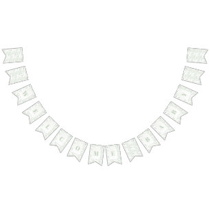 Banderines Green Safari Toile D Jouy Jungle Tema Baby Shower