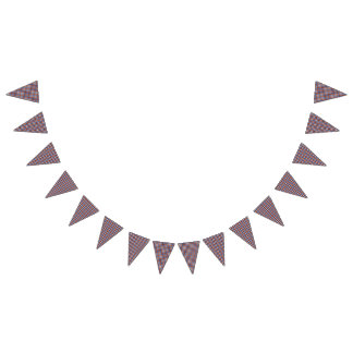 Banderines Guinga azul y roja del cumpleaños de la comida