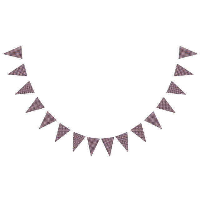 Banderines Guinga azul y roja del cumpleaños de la comida (Todo)