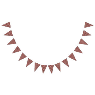 Banderines Guinga del rojo del cumpleaños de la comida