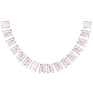 Banderines Guirnalda de Cumpleaños Fantasmal Pastel para el P
