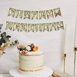 Banderines Hada del Bosque Mágico de Otoño | Cumpleaños