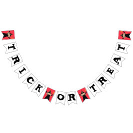 Banderines Halloween de truco o truco