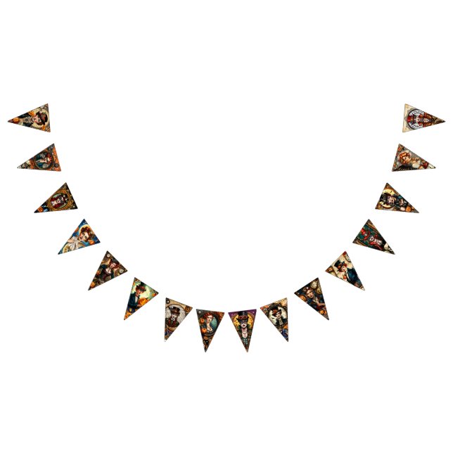 Banderines Halloween Steampunk (Todo)