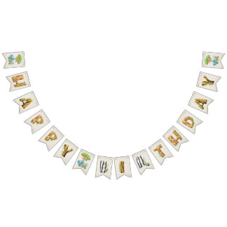 Banderines Happy Birthday Banner Wild