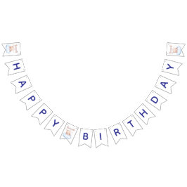 Banderines Happy Birthday Bunting Banner