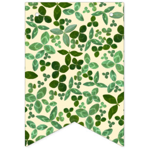 Banderines Happy St. Patrick's Day Lucky Clover