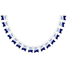 Banderines Harris Walz 2024 para President Blue Wave