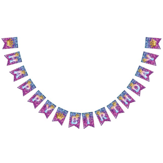 Banderines Hermosas cartas de Relieve metalizado en globo de  (Todo)