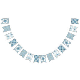 Banderines Hibiscus & lace TURQUOISE