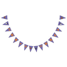 Banderines Hlloween in japanese kanji, hiragana and katakana