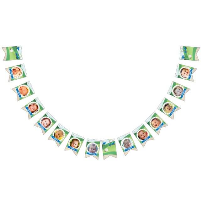 Banderines Hole in One Monthly Photo Banner, Golf (Todo)