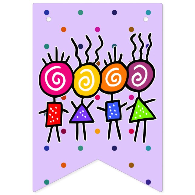 Banderines holiES - HOLI MEJOR AMIGOS + tus ideas (Primera bandera)