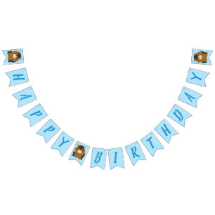 Banderines Horse Birthday Party Blue