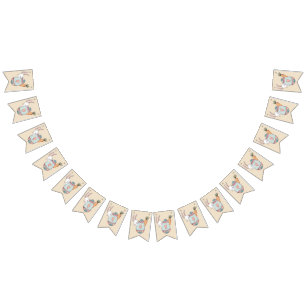 Banderines Huevo de Pascua y conejo de Pascua