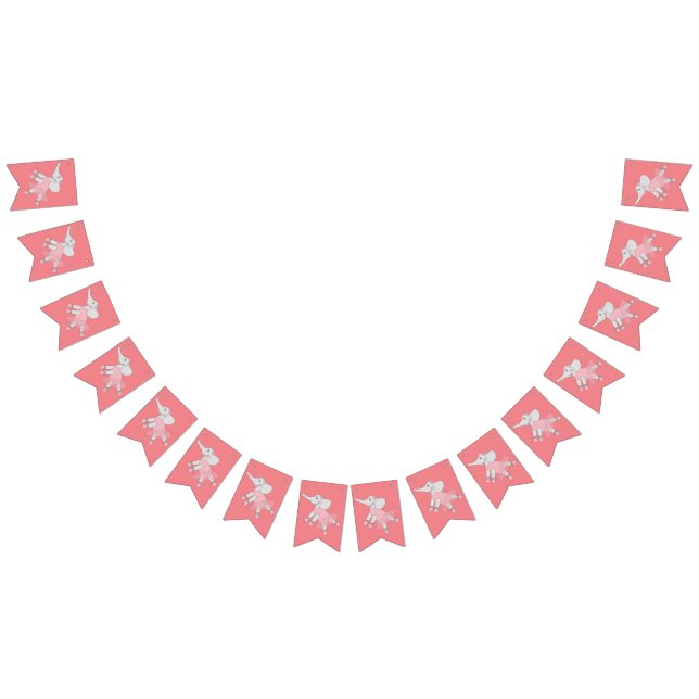 Banderines illusima Ballerina Elephant Peach (Todo)