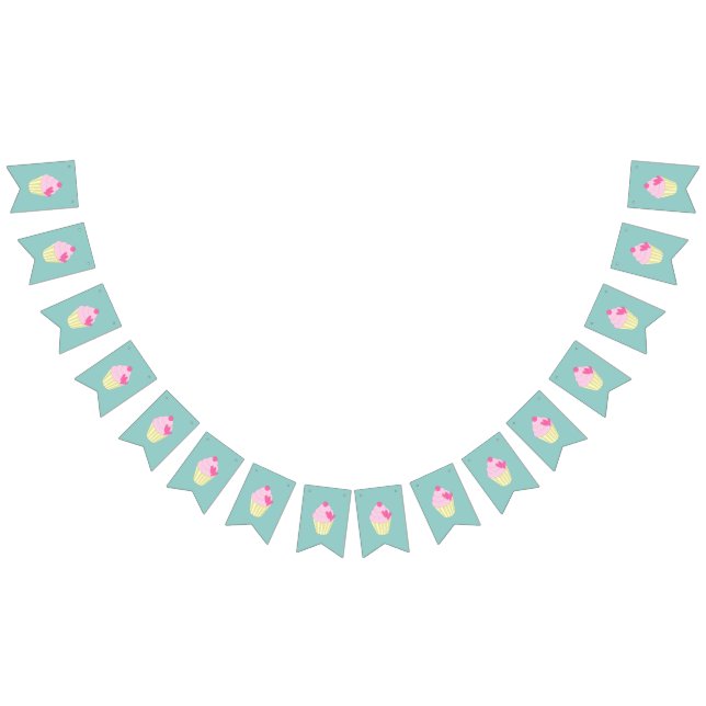 Banderines illusima Turquesa (Todo)